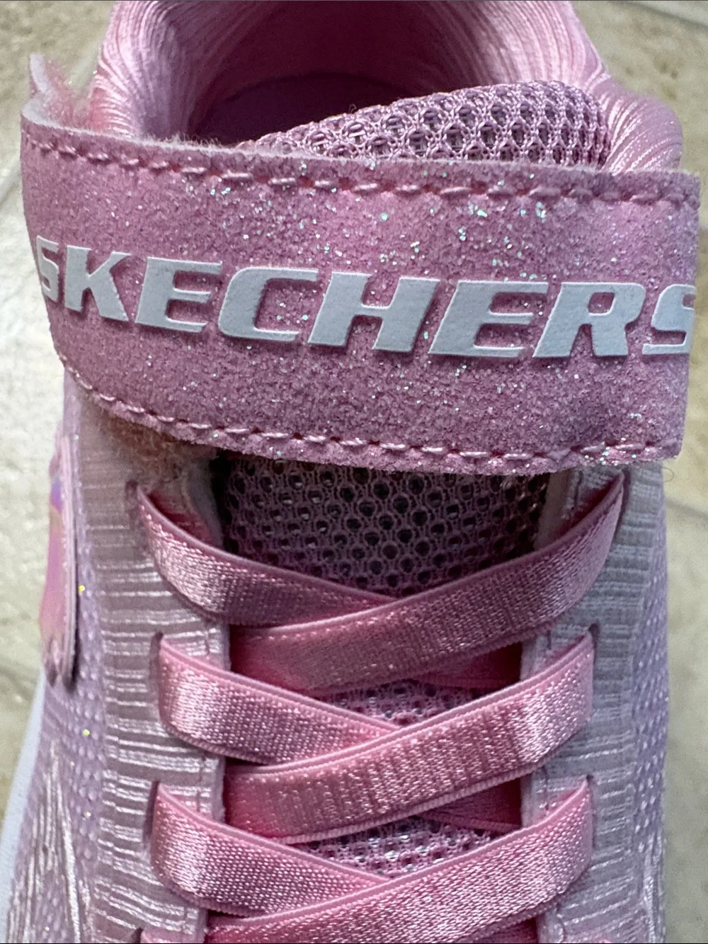 Skechers Light Pink Slip-On Athletic Sneakers for Kids